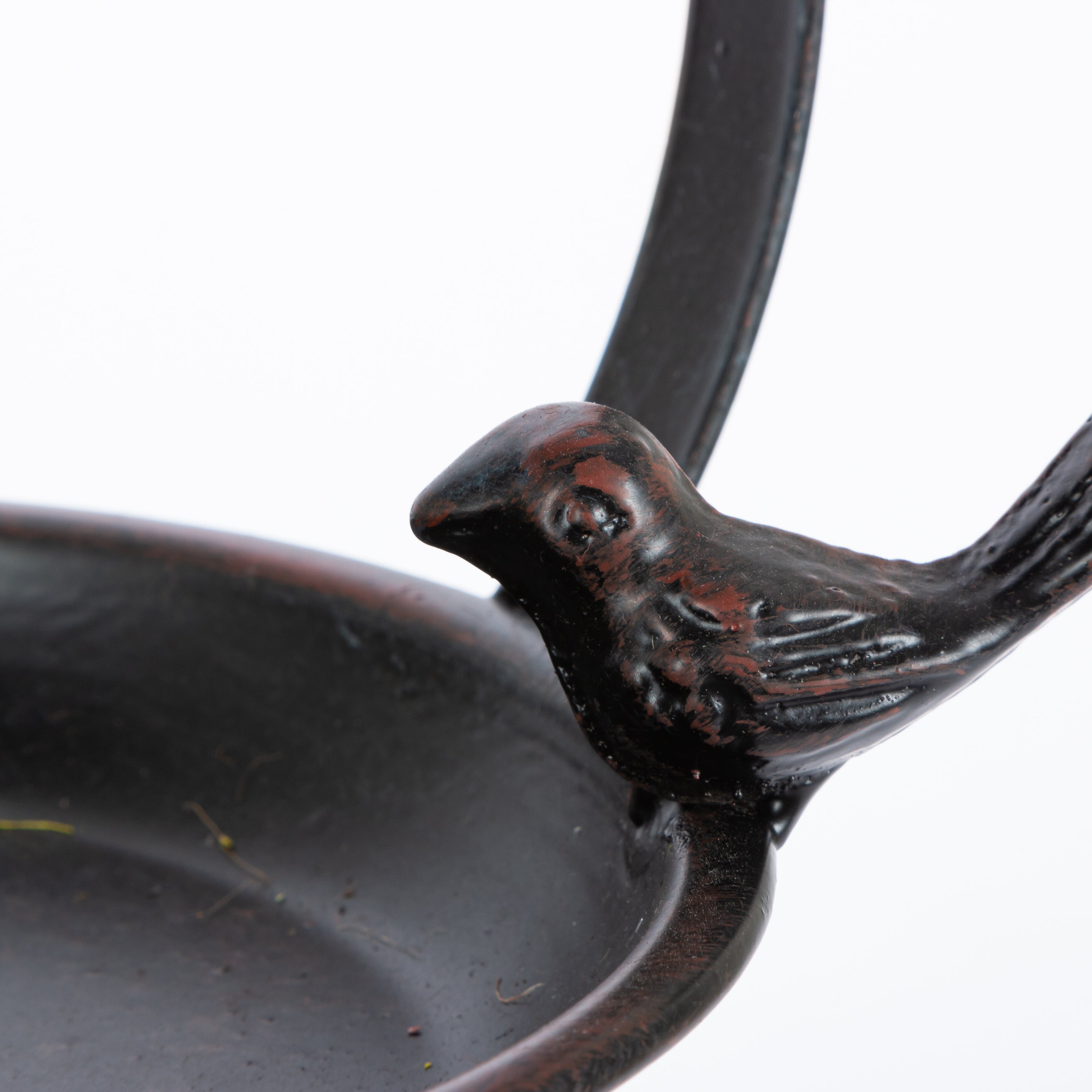 17.1 in. Metal Hanging Bird Feeder